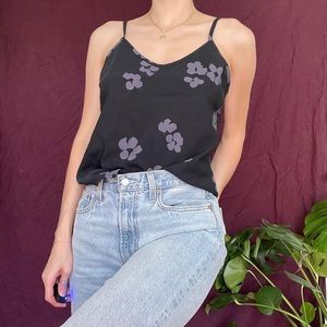 Everlane floral tank top